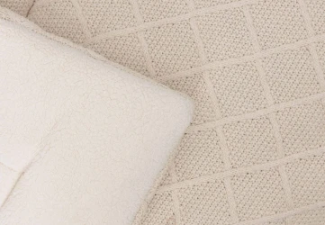 Covoraș pentru copii Jollein Check Knit Oatmeal, 75x95 cm cumpăra în Chișinau. Foto 4