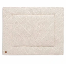 Covoraș pentru copii Jollein Check Knit Oatmeal, 75x95 cm cumpăra în Chișinau. Foto 1