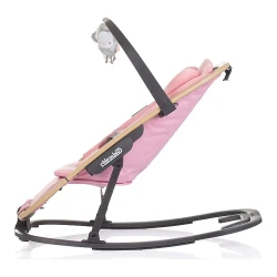 Шезлонг Chipolino Senso Pink Marshmallow + Wood купить в Кишиневе. Фото 2