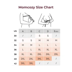 Бюстгальтер для кормления Momcozy Black, размер L купить в Кишиневе. Фото 7
