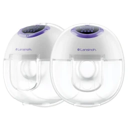 Молокоотсос двойной электрический Lansinoh Wearable DiscreetDuo купить в Кишиневе. Фото 1