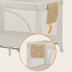 Кроватка манеж Lionelo Laura Beige Sand купить в Кишиневе. Фото 13