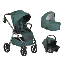 Carucior 3 in 1 Moni Unique Pine Green cumpăra în Chișinau. Foto 2