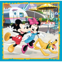 Пазл Trefl 3in1 Disney Mickey Mouse with friends, 106 элементов купить в Кишиневе. Фото 2