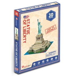Puzzle 3D Cubic Fun Statue of Liberty, 31 de piese cumpăra în Chișinau. Foto 1