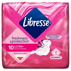 Прокладки Libresse Freshness & Protection Ultra, 10 шт. купить в Кишиневе. Фото 1