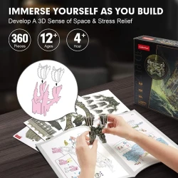 Puzzle 3D Cubic Fun Flying Dutchman, 360 elemente cumpăra în Chișinau. Foto 5