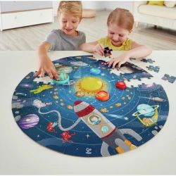 Puzzle Hape Planeta Solară, 93 elemente cumpăra în Chișinau. Foto 3
