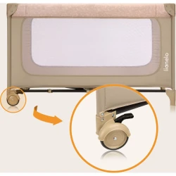 Patut pliabil Lionelo Jasmin Easy Fold Beige Sand cumpăra în Chișinau. Foto 10