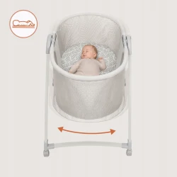 Детская кроватка 2 в 1 Lionelo Gaya Beige Sand купить в Кишиневе. Фото 11
