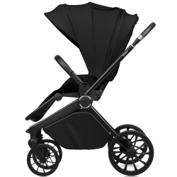 Коляска 2 в 1 Lionelo Mika Plus Black Onyx купить в Кишиневе. Фото 2