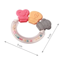 Погремушка BabyOno Shapes Multicolor с прорезывателем для зубов купить в Кишиневе. Фото 5