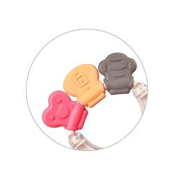 Погремушка BabyOno Shapes Multicolor с прорезывателем для зубов купить в Кишиневе. Фото 3