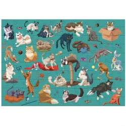 Пазл Dodo Funny Cats, 100 элементов купить в Кишиневе. Фото 2
