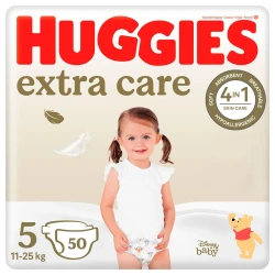 Scutece Huggies Extra Care 5 (11-25 kg), 50 buc cumpăra în Chișinau. Foto 1