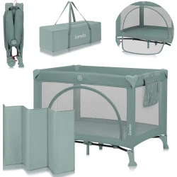 Кроватка манеж Lionelo Laura Green Sage купить в Кишиневе. Фото 20