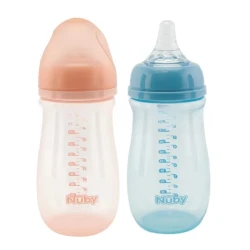 Biberon pentru bebeluși din plastic Nuby Softy Flex 270 ml cumpăra în Chișinau. Foto 1