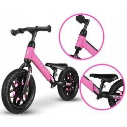 Bicicletă fără pedale QPlay Spark Pink cumpăra în Chișinau. Foto 4