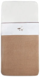 Простыня для детской кроватки Jollein Goose Ivory, 75x100 см купить в Кишиневе. Фото 1
