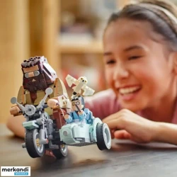 Конструкторы Lego Harry Potter Hagrid & Harry's Motorcycle Ride, 617 элементов купить в Кишиневе. Фото 3
