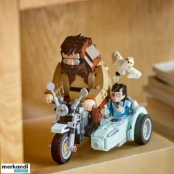 Конструкторы Lego Harry Potter Hagrid & Harry's Motorcycle Ride, 617 элементов купить в Кишиневе. Фото 5