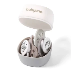 Контейнер для пустышек BabyOno Серый купить в Кишиневе. Фото 2