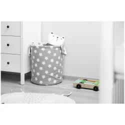 Корзина для игрушек Sensillo Premium XXL Stars Grey купить в Кишиневе. Фото 5