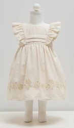 Платье без рукавов Caramell Mini Lady Beige (6-9М) купить в Кишиневе. Фото 1