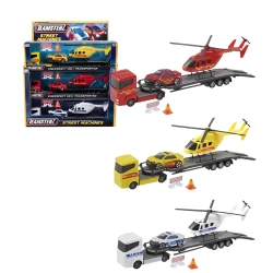 Набор машинок HTI Teamsterz Emergency Heli Transporter  в асс., 5 шт. купить в Кишиневе. Фото 1
