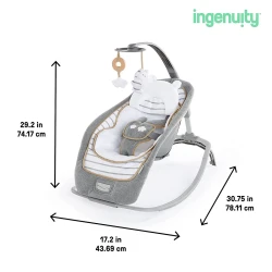Balansoar 2 in 1 Ingenuity Bella Teddy cumpăra în Chișinau. Foto 4