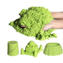 Кинетический песок Crafy Sand Green, 500 г купить в Кишиневе. Фото 4