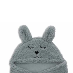 Pătură pentru înfășat Jollein Bunny Sea Green, 100x105 cm cumpăra în Chișinau. Foto 5