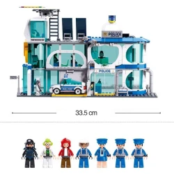 Конструкторы Sluban Metropolis Police, 686 элемент купить в Кишиневе. Фото 3