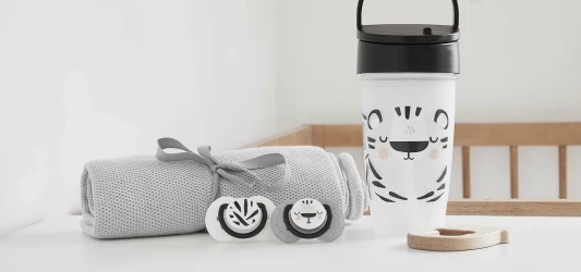 Suzetă dinamică din silicon Lovi Salt and Pepper 3-6 luni 2 buc cumpăra în Chișinau. Foto 5