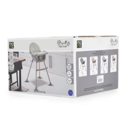 Стульчик для кормления 2 в 1 Moni Biscotti Grey купить в Кишиневе. Фото 9