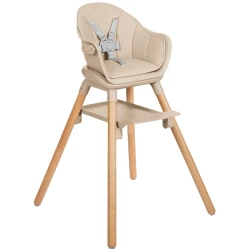 Scaun pentru hranire 6 in 1 Kikkaboo Woody Beige cumpăra în Chișinau. Foto 2