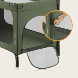 Манеж-кровать Lionelo Jasmin Easy Fold Green Olive купить в Кишиневе. Фото 10