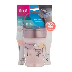 Cană cu pai Lovi Lovely Girl 250 ml cumpăra în Chișinau