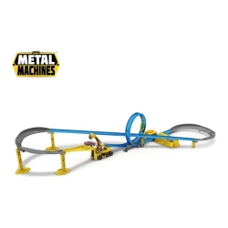 Set de joacă Zuru Metal Machines Construction Destruction, pistă cu buclă 360 grade și 2 mașinuțe die-cast cumpăra în Chișinau. Foto 1