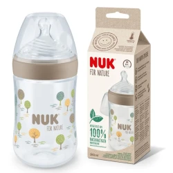 Бутылочка пластиковая NUK Nature 260 мл купить в Кишиневе. Фото 7