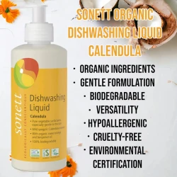Средство для мытья детской посуды Sonett Calendula, 300 мл купить в Кишиневе. Фото 2