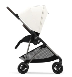 Прогулочная коляска с реверсивным блоком Cybex Melio B Canvas White купить в Кишиневе. Фото 1