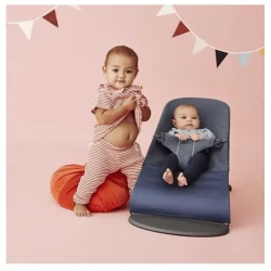 Balansoar BabyBjorn Bliss Dove Blue, 3D Jersey cumpăra în Chișinau. Foto 4
