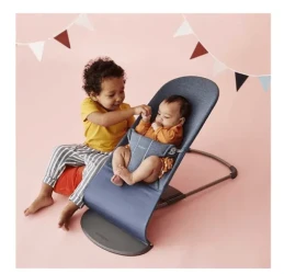 Balansoar BabyBjorn Bliss Dove Blue, 3D Jersey cumpăra în Chișinau. Foto 3