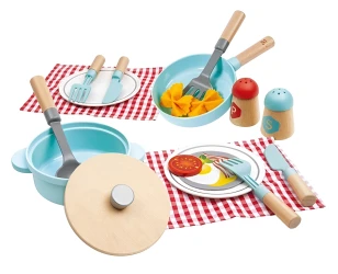 Игровой набор повар Hape Little Chef Cooking & Serve купить в Кишиневе. Фото 1