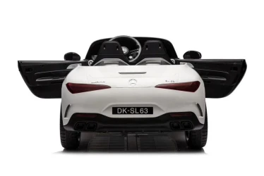 Машина на аккумуляторе KidsCar Mercedes SL63 4×4 Белый купить в Кишиневе. Фото 6