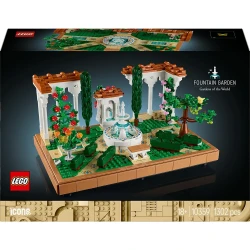 Конструкторы Lego Icons Fountain Garden, 1302 элемента купить в Кишиневе. Фото 1