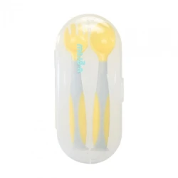 Set linguriță și furculiță U-grow Yellow cumpăra în Chișinau. Foto 2