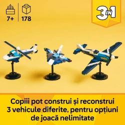 Set construcție Lego Creator Race Plane, 178 elemente cumpăra în Chișinau. Foto 4
