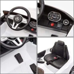 Машина на аккумуляторе KidsCar Mercedes MX625 4x4 Белый купить в Кишиневе. Фото 7